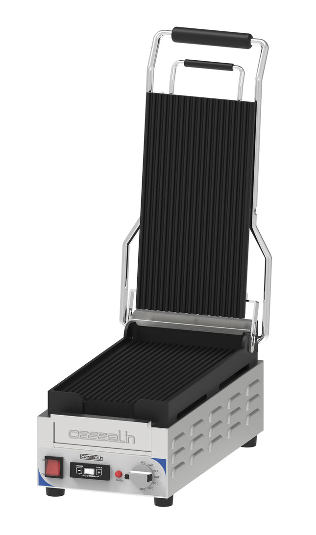 Contact grill Premium rainuré - rainuré avec minuterie - XS