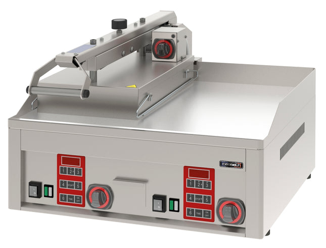 Elektrischer Clam-Kontaktgrill – Halbautomatischer Doppel-1-Clam-Grill