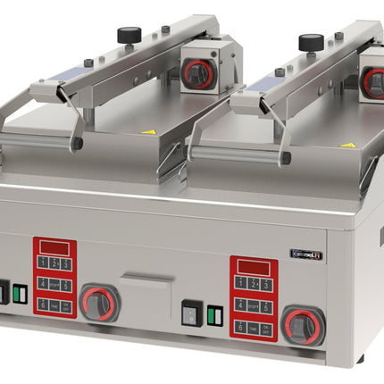 Electric Clam contact grill - Semi automatic double