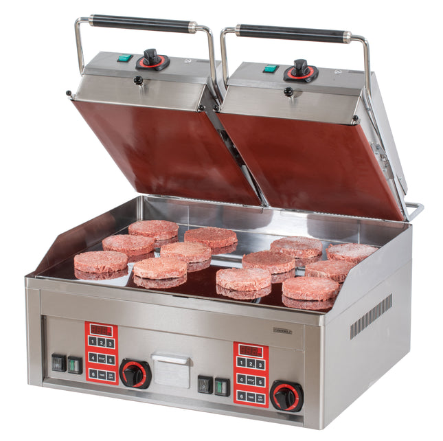 Doppelter elektrischer Clam-Kontaktgrill – Steakgrill