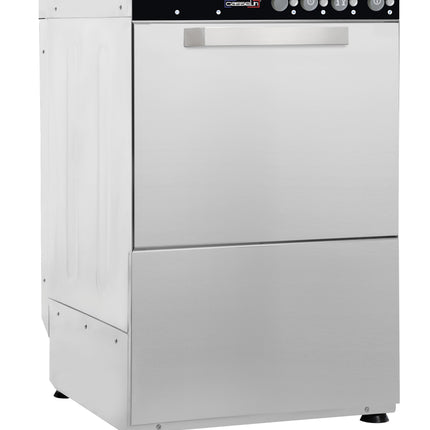 Undercounter Dishwasher 500 with water softener and drain pump