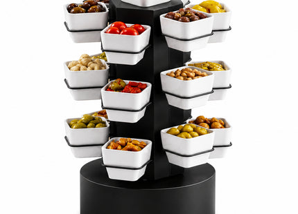 Rotating ramekin holder