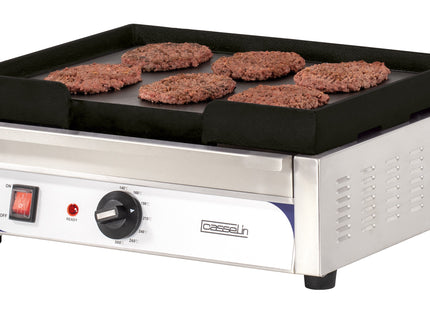 Electric smooth griddle plate - Compact
