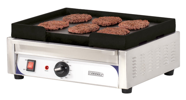 Electric smooth griddle plate - Compact