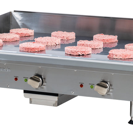 Flatgrill plate krom 900