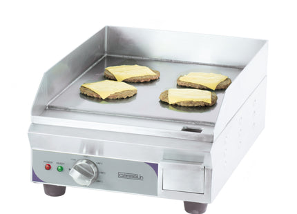Electric griddle smooth plate compact Premium