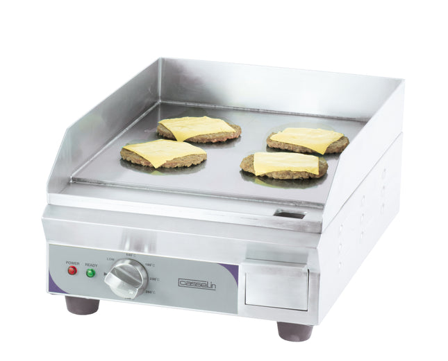 Electric griddle smooth plate compact Premium