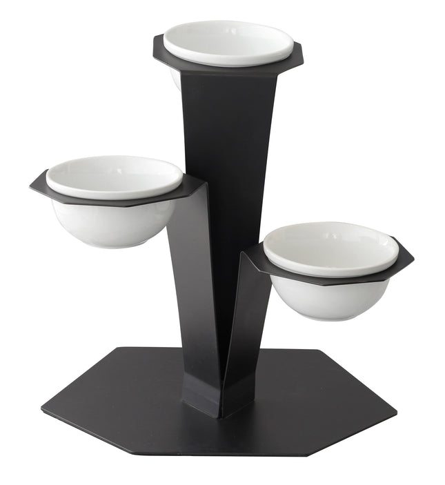 Bowl display x3 - Biru