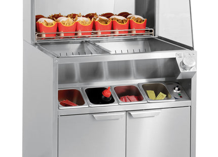 Frituurstation dubbele verwarming 800