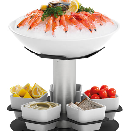 Rotating seafood display 1 Fuly