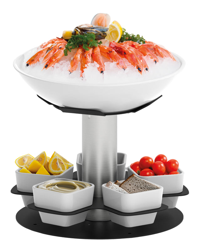 Rotating seafood display 1 Fuly