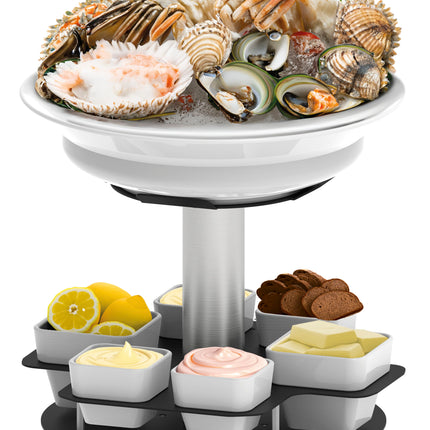 Rotating seafood display 2 Fuly