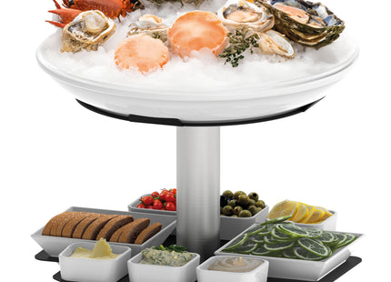 Rotating seafood display 3 Fuly