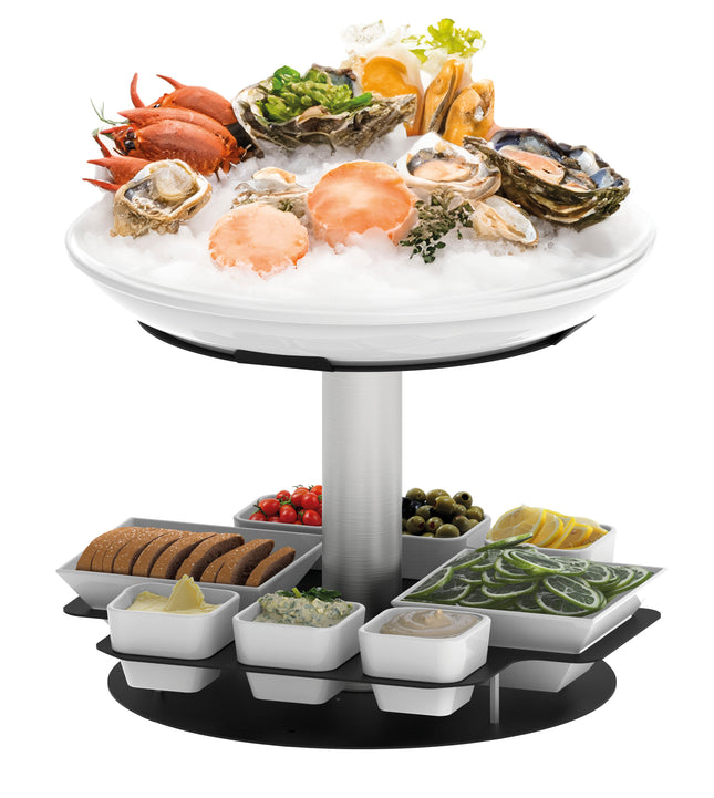 Rotating seafood display 3 Fuly