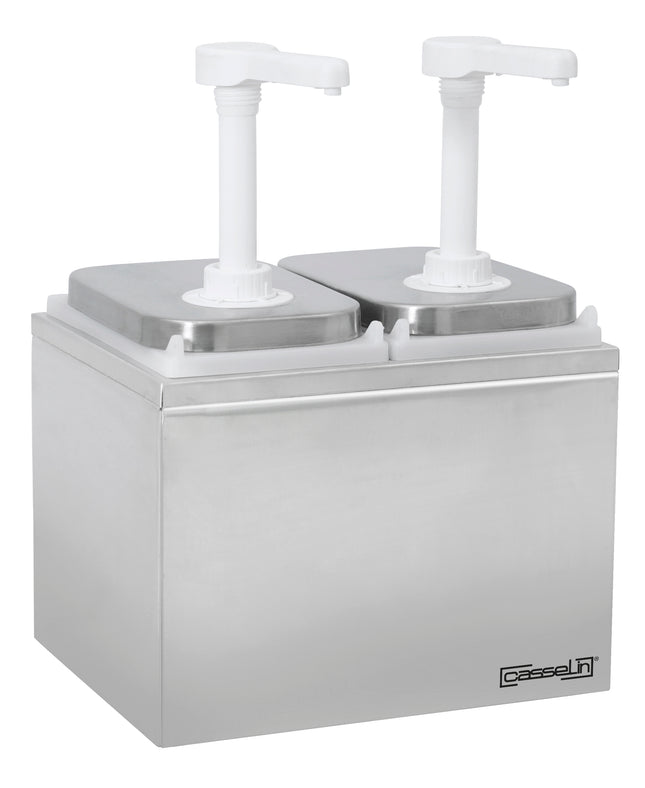 Double pump dispenser 2 x 2 L