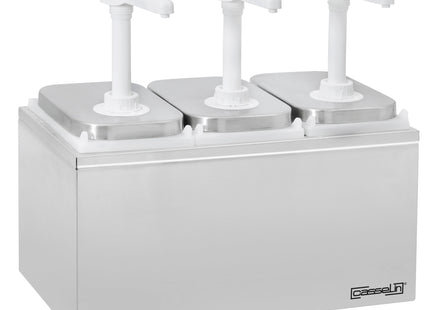 Triple pump dispenser 3 x 2 L