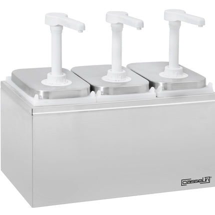 Triple pump dispenser 3 x 2 L