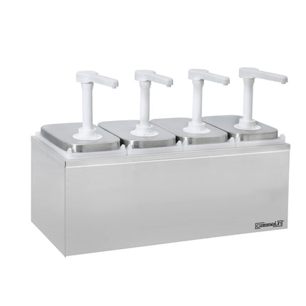 Firedobbelt pumpedispenser 4 x 2 L