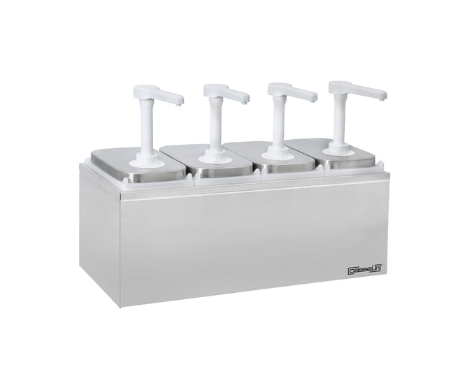 Quadruple pump dispenser 4 x 2 L