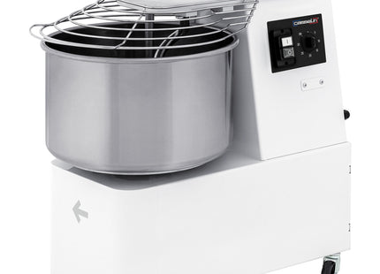 Pétrin à spirale à tête fixe et bol 2 vitesses 35Kg