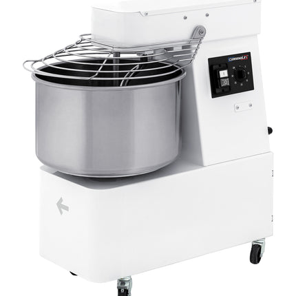 Spiral mixer with fixed head and bowl 2 speeds 35Kg