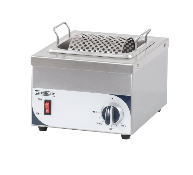 Heated butter wheel