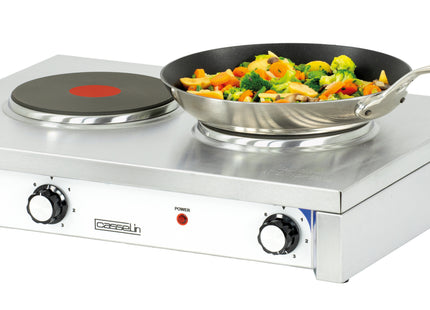 Double electric stove