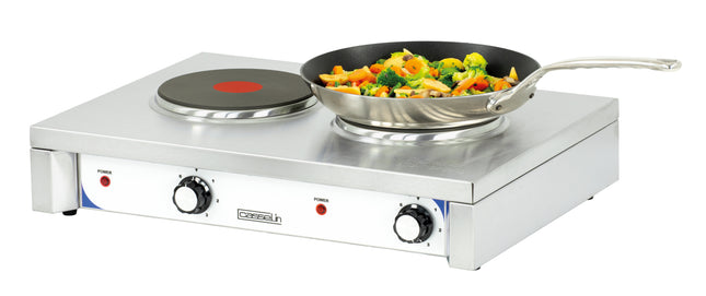 Double electric stove
