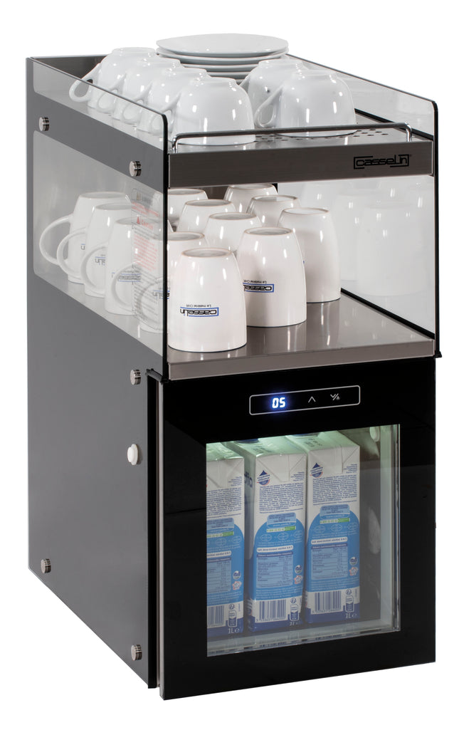 Milk cooler and cup warmer