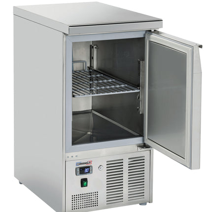Refrigerated serving table 1 door GN 1/1