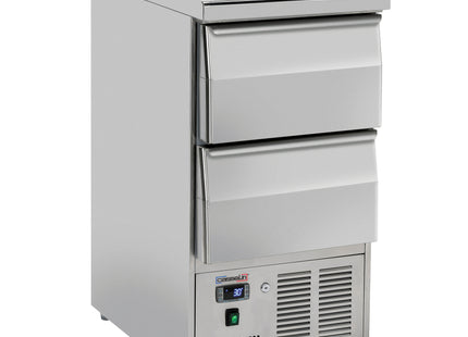 Saladette - Refrigerated serving table 2 drawers GN 1/1