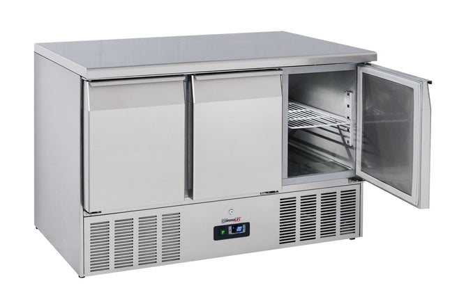 Refrigerated serving table 3 doors GN 1/1