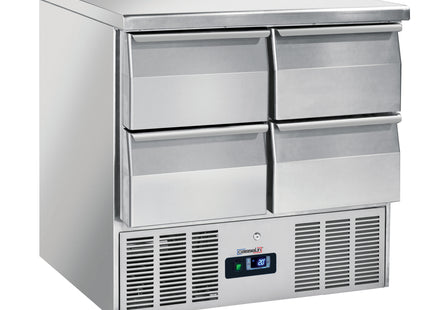 Refrigerated Counter 4 drawers GN 1/1
