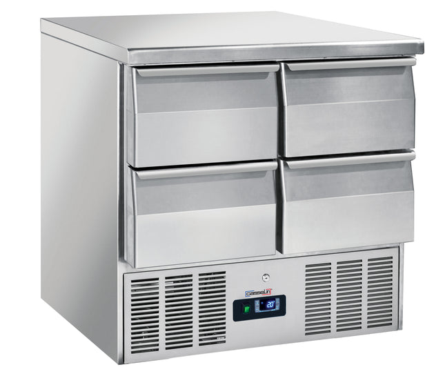 Refrigerated serving table 4 drawers GN 1/1
