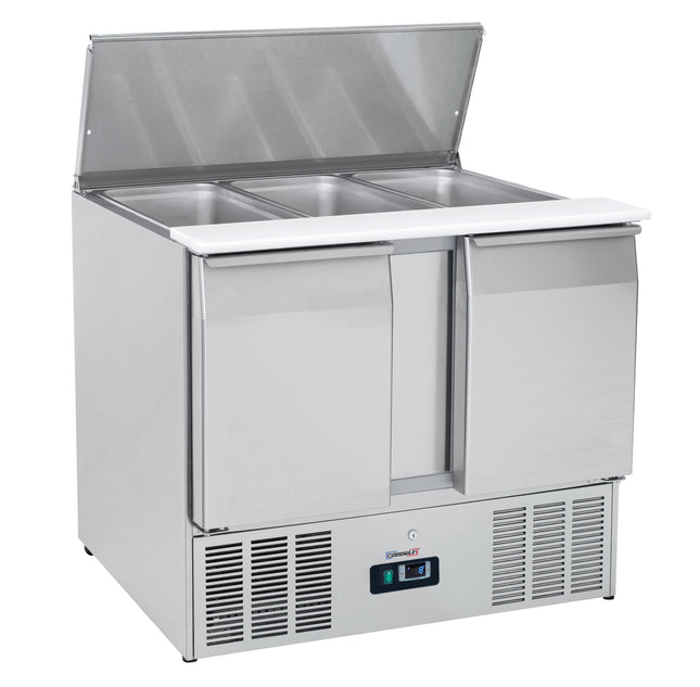 Saladette for preparation 2 doors 1045