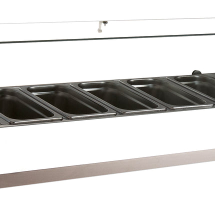Table-top saladette 6x GN 1/3