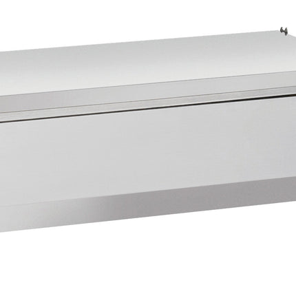 Saladette de table avec couvercle 6 x GN 1/4