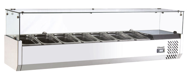 bord-top saladette 7x GN 1/4