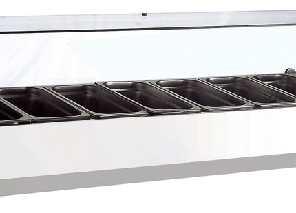 Saladette de table 8x GN 1/4