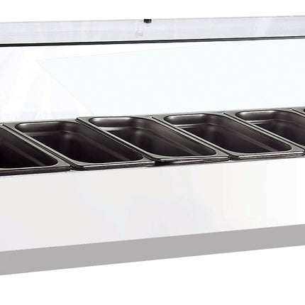 Saladette de table 8x GN 1/4