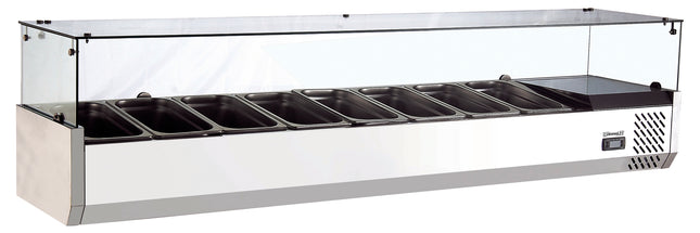 bord-top saladette 8x GN 1/4