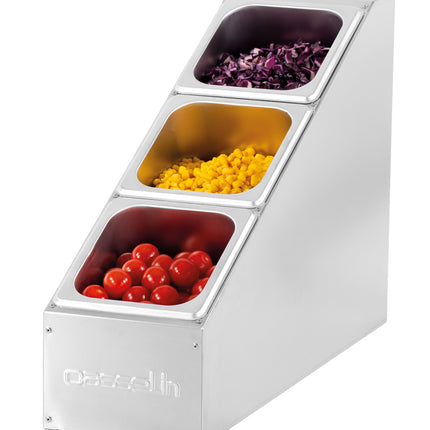 Shelf for 3 containers GN1/6
