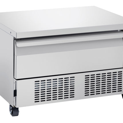 Refrigerated chef base 1 mixed positive-negative drawer 2 x GN 1/1