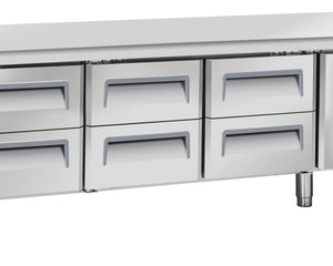 Collection image for: Refrigerated Counter 6 Drawers