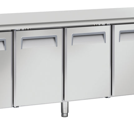 Negative refrigerated counter 4 doors