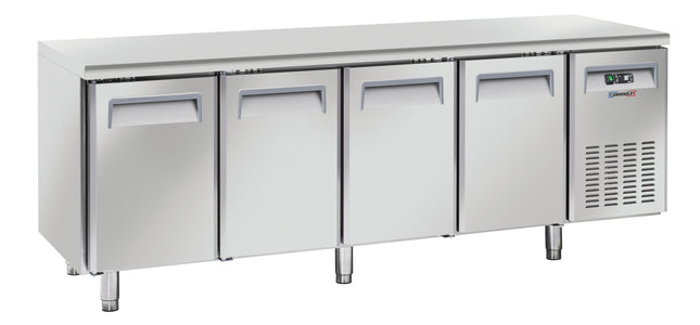 Negative refrigerated counter 4 doors
