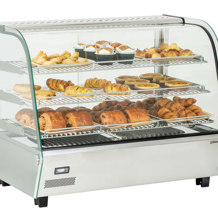 Heated display case 160 L