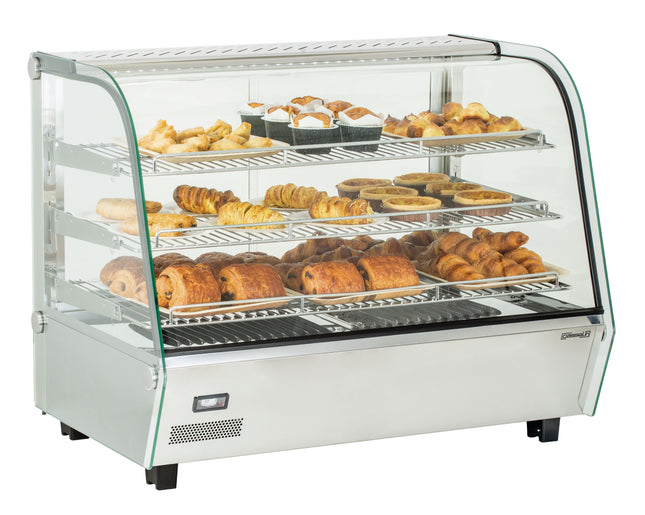 Vitrine chauffante 160 L