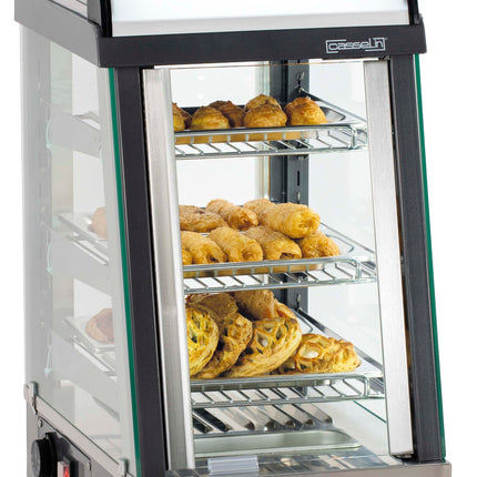 Opvarmet vitrine 76 L