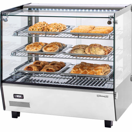 Vitrine chauffante encastrable 120 L